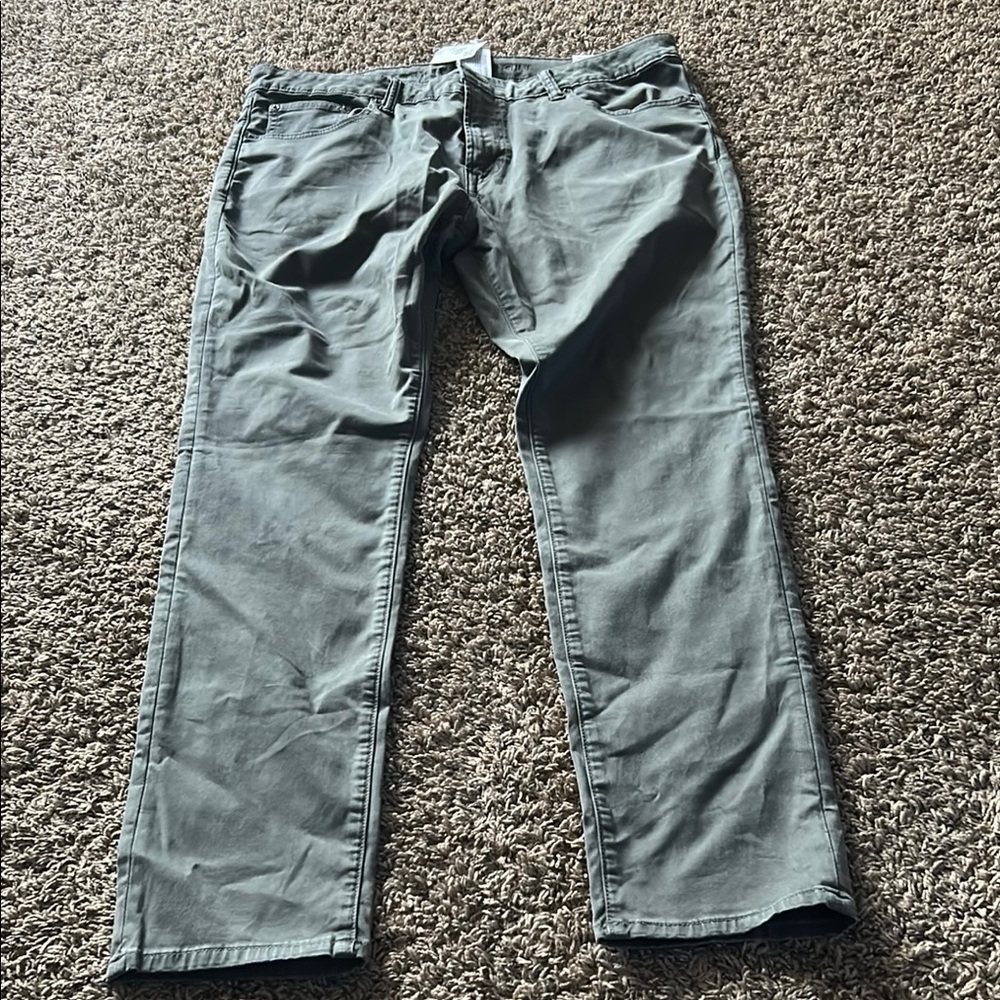 American Eagle Outfitters Olive Flex Pants